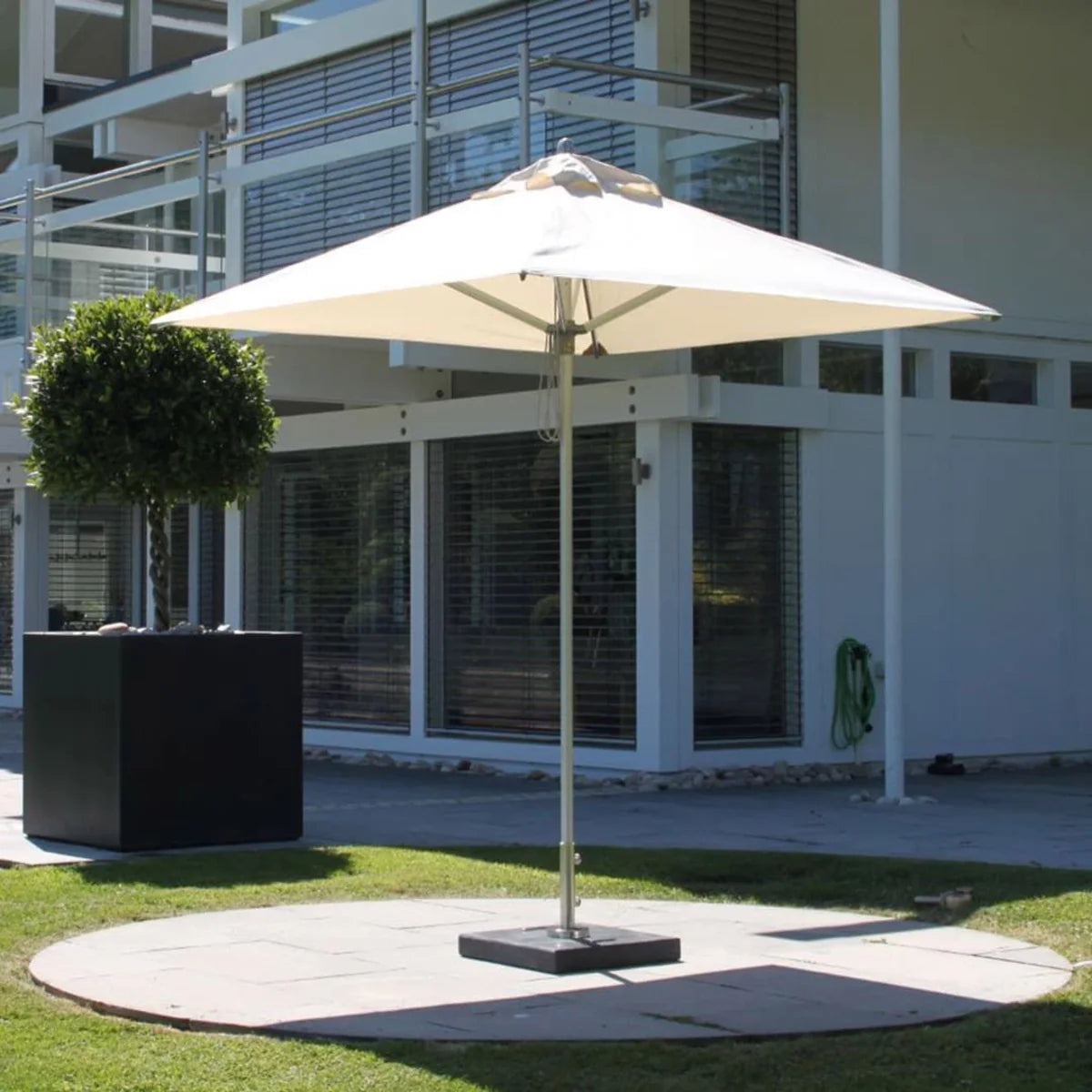 Hurricane 10' Square Aluminum Market Umbrella 3