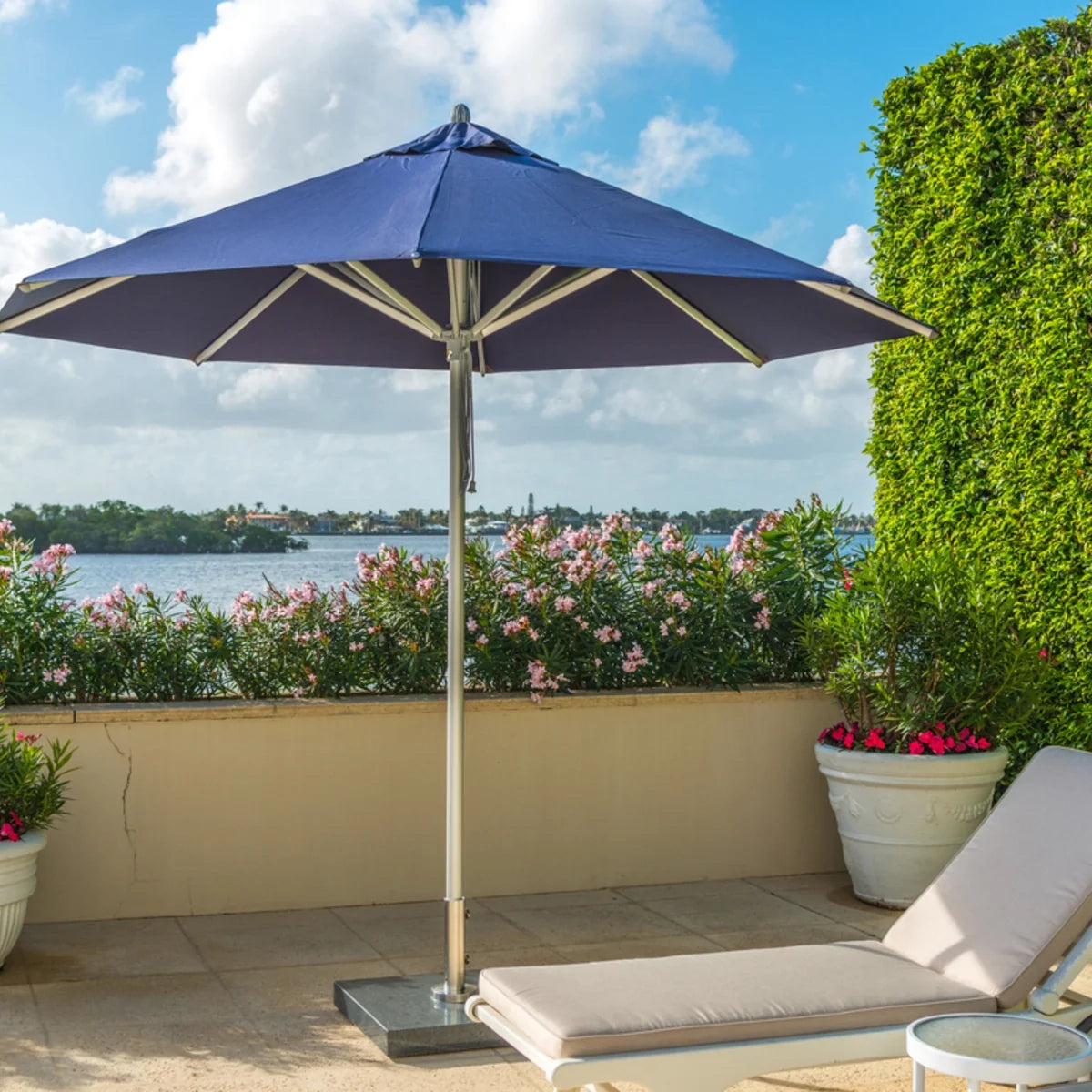 Hurricane 13' Round Aluminum Market Umbrella 7