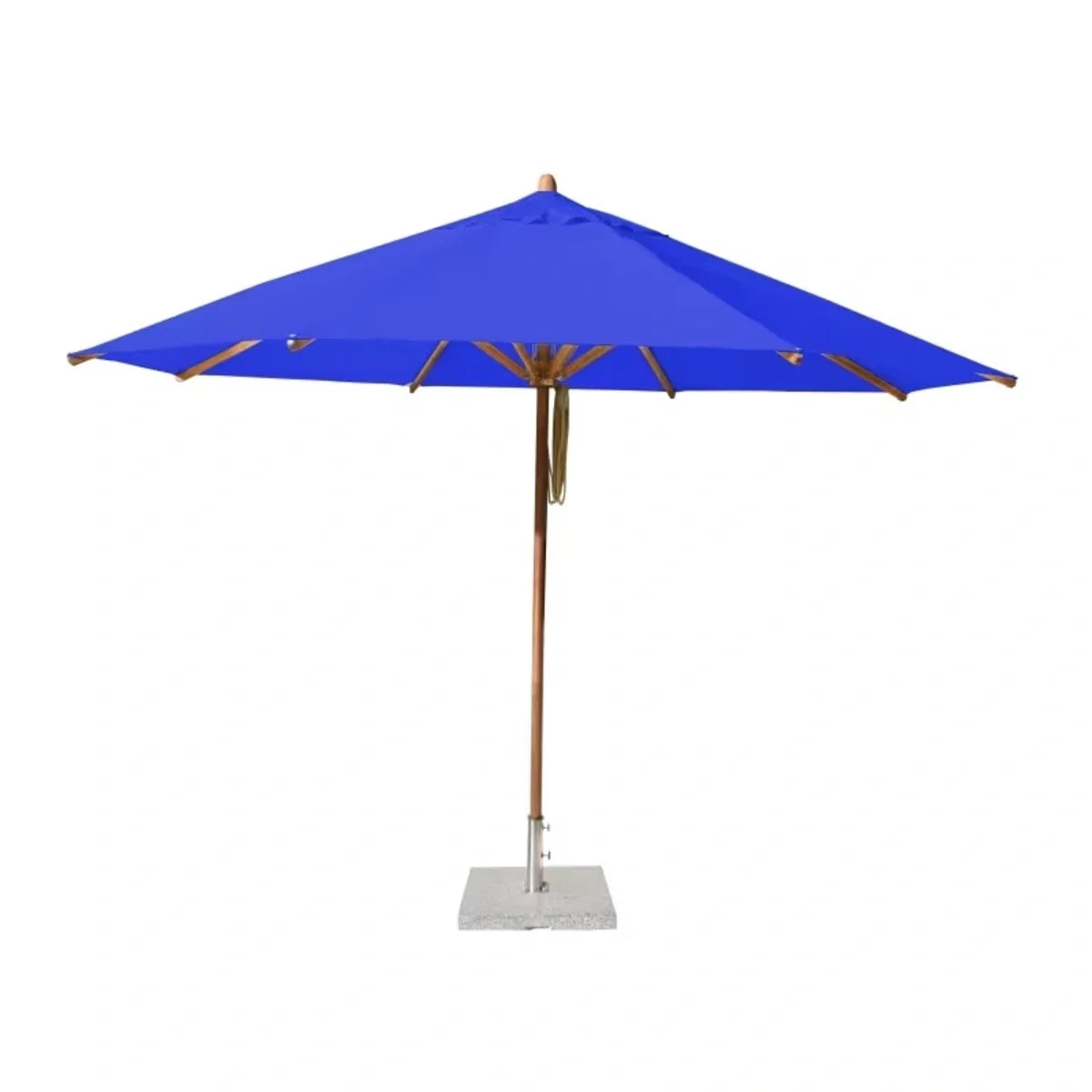 Levante 13' Round Bamboo Market Umbrella 18