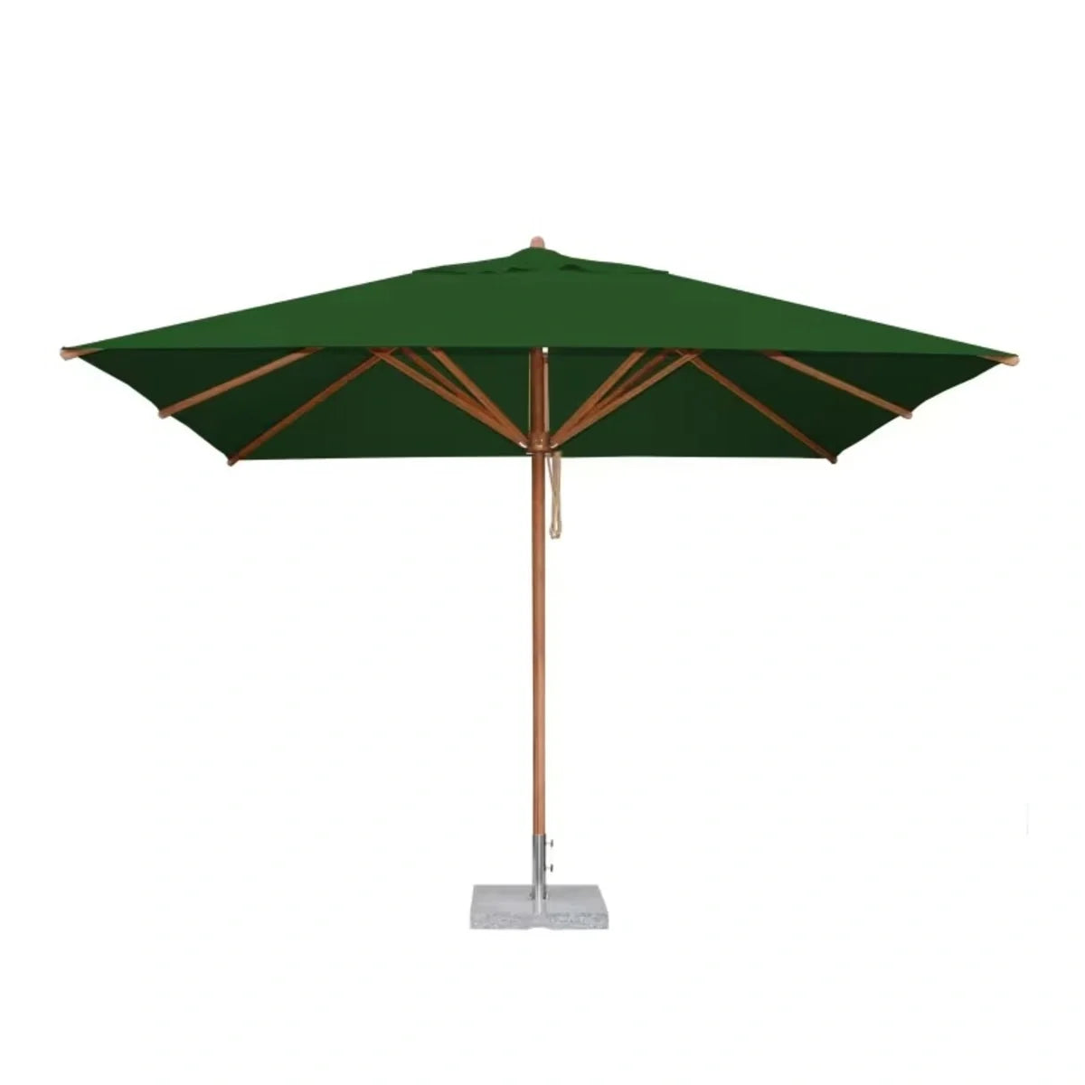 Levante 8.5' x 11.5' Rectangular Bamboo Market Umbrella 10