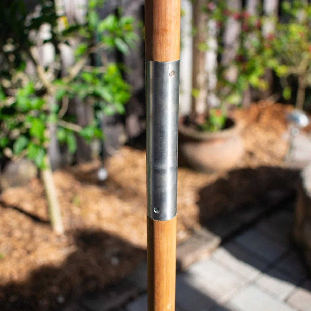 Sirocco 9' Round Bamboo Market Umbrella 18