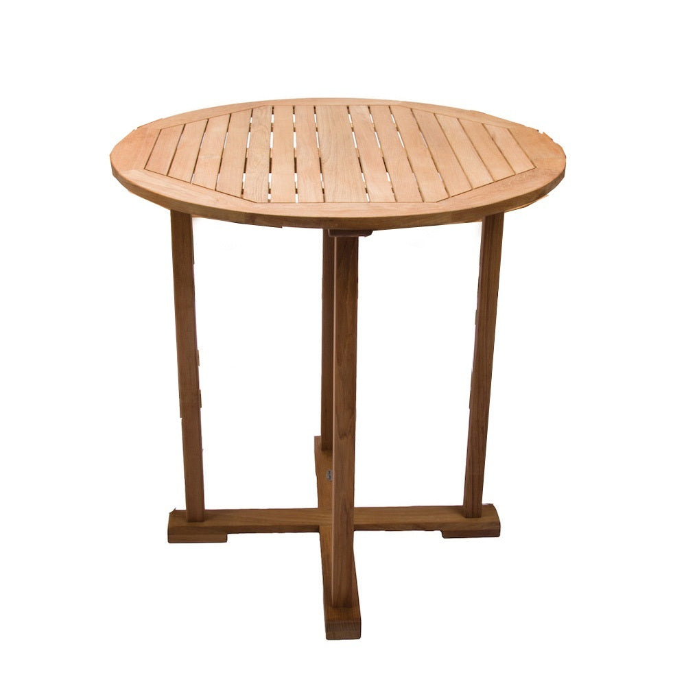 Royal Teak 39" Round Bar Table