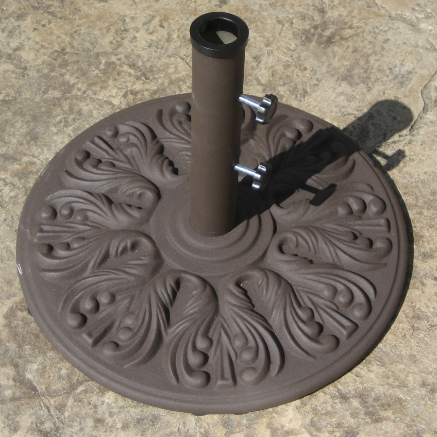 Galtech 40 lb Cast Iron Umbrella Base (040ed)