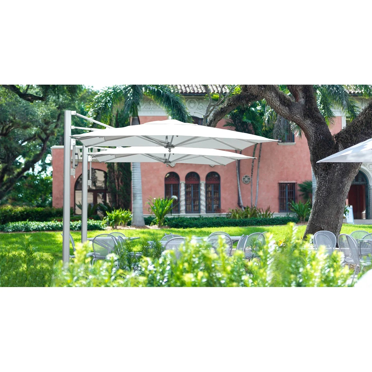 Bay Master M1 Classic Cantilever 10' Square Umbrella-8
