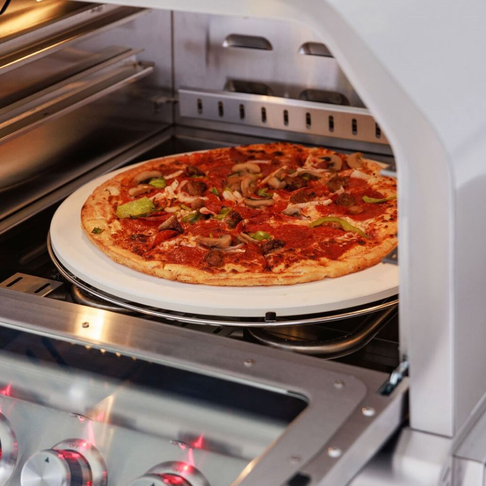 26" Stainless Steel Built-In Gas Outdoor Pizza Oven