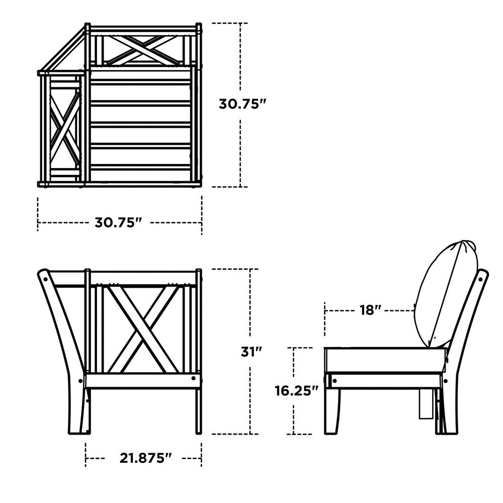 Braxton Modular Corner Chair 10