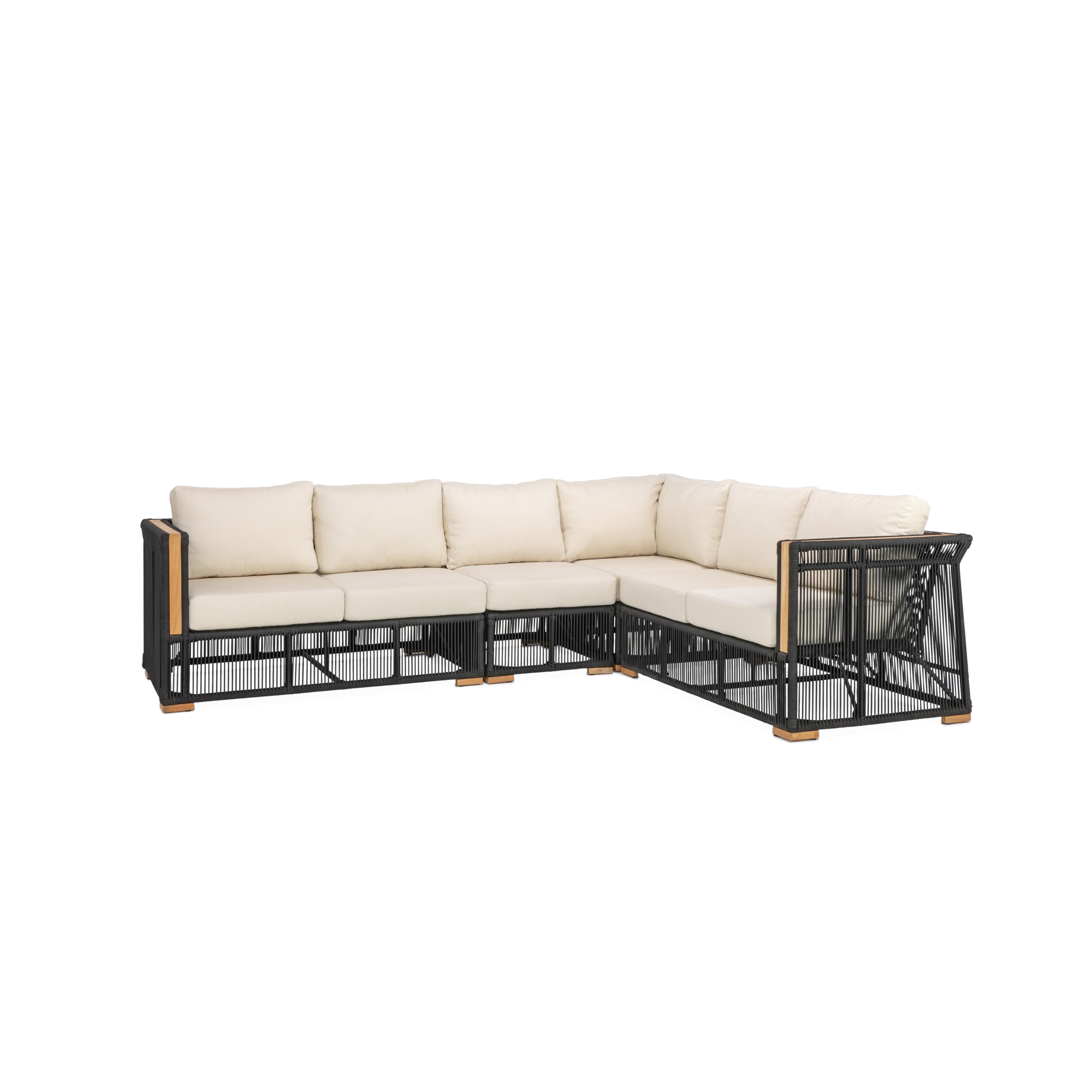 Campo Modular Sectional#Finish_Black