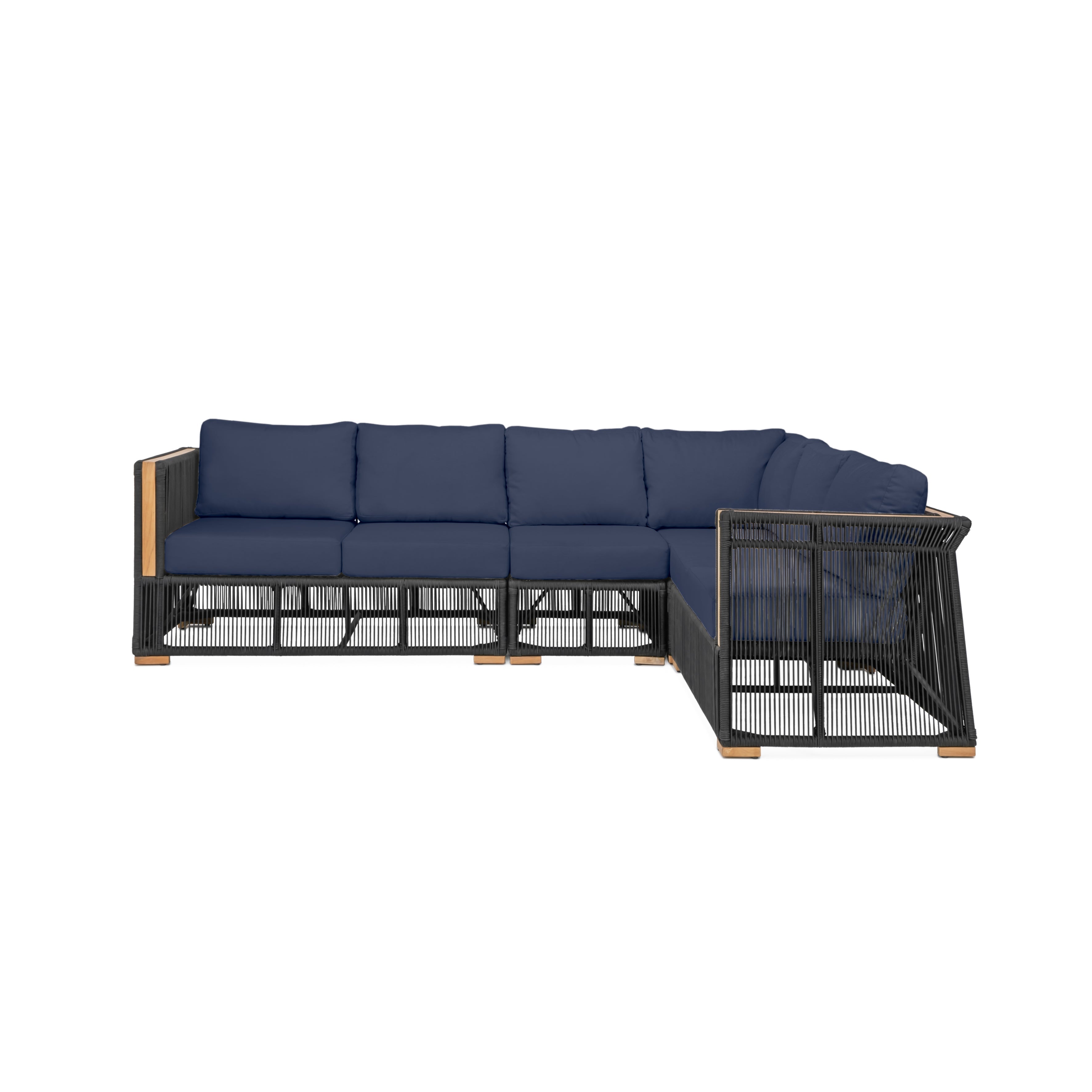 Campo Modular Sectional#Finish_Black