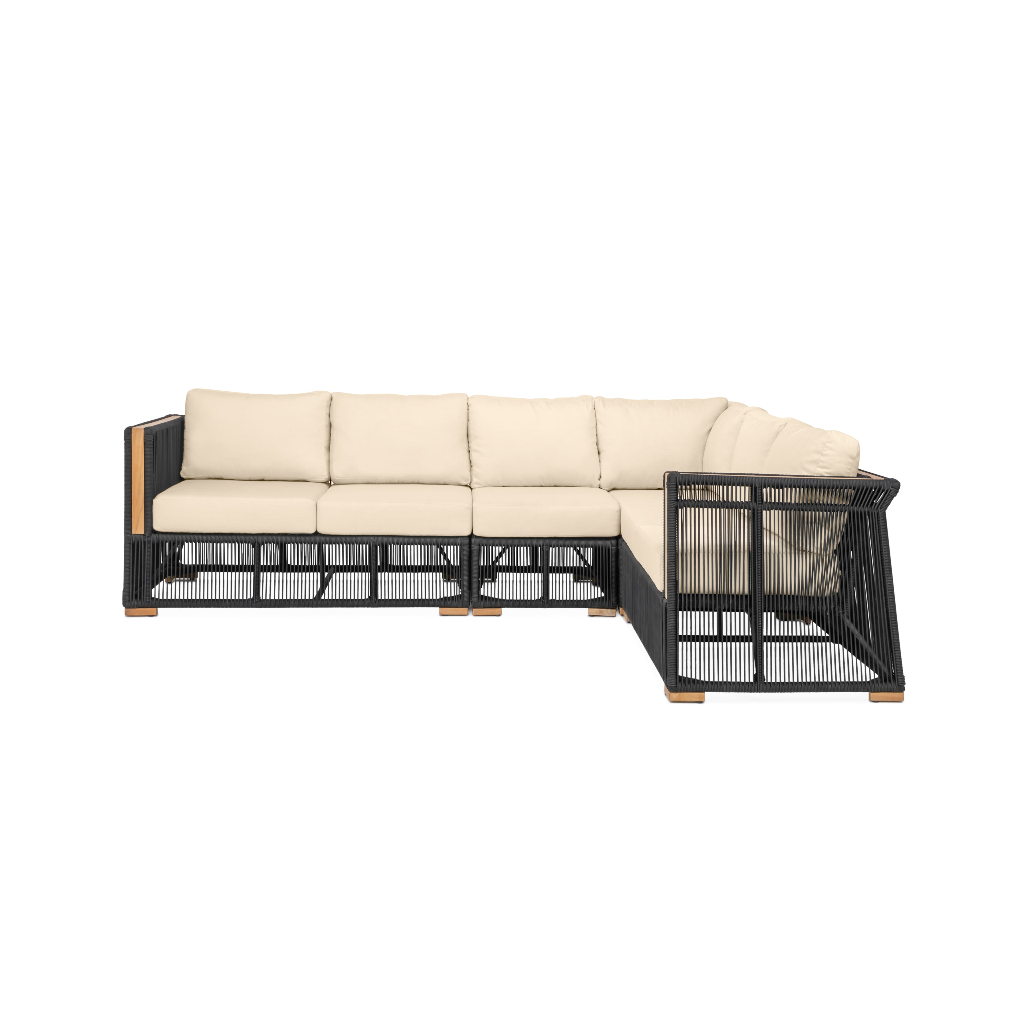 Campo Modular Sectional#Finish_Black