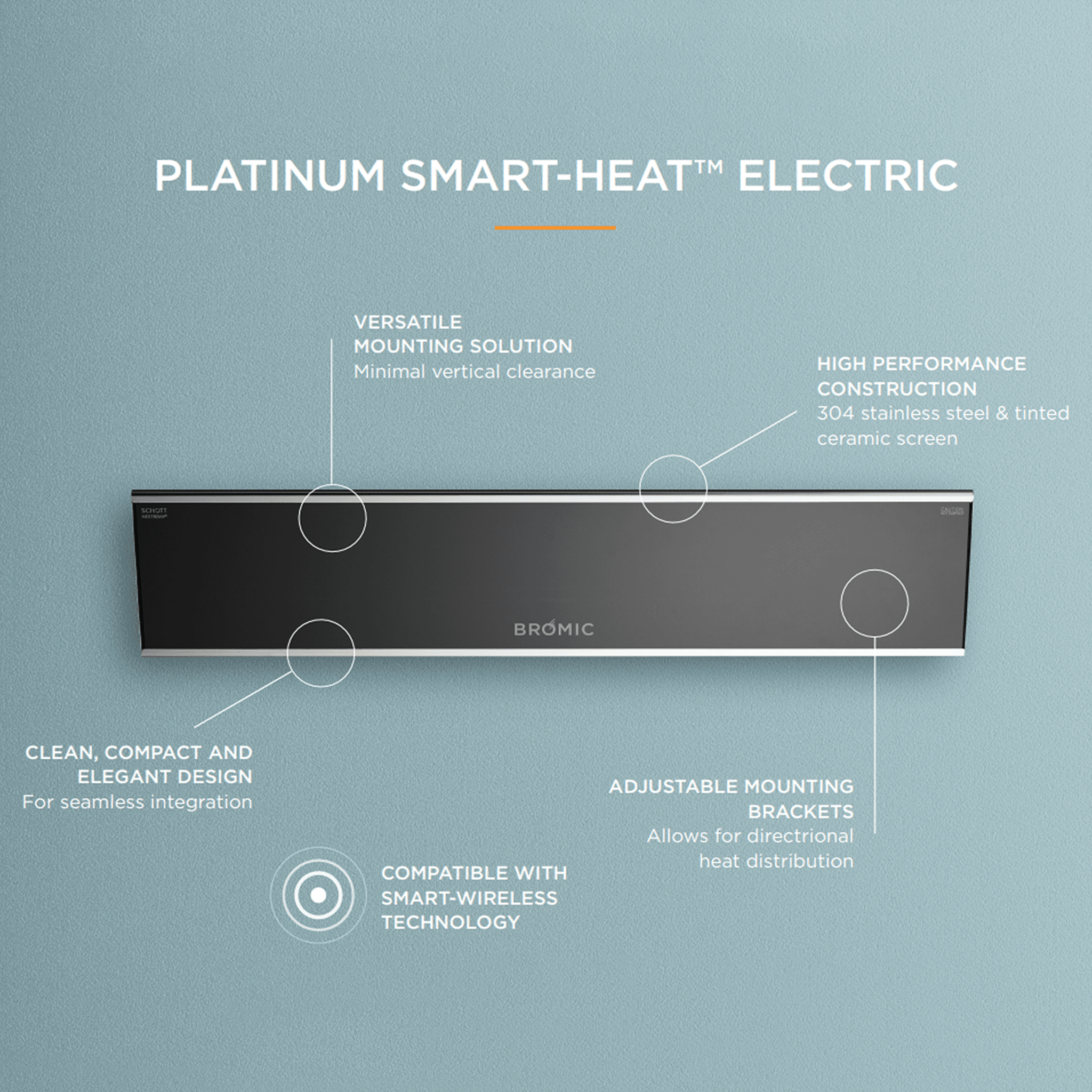 Platinum 3400W Electric Heater