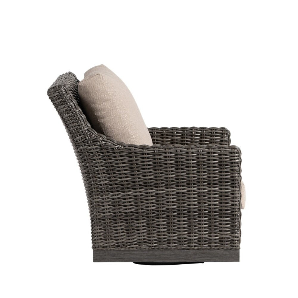 Budapest Swivel Gliding Club Chair 2