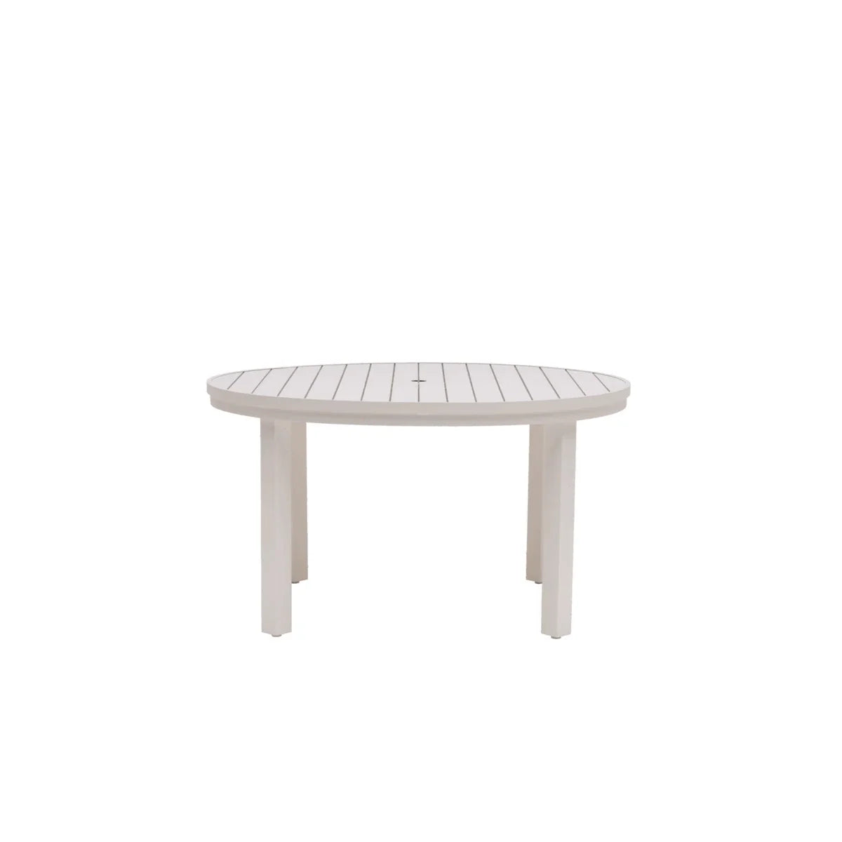 Budapest Sunbury 54" Round Dining Table with Umbrella Hole