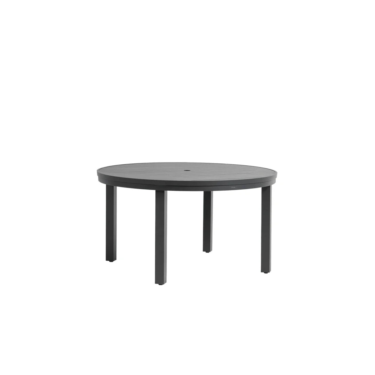 Budapest Sunbury 54" Round Dining Table with Umbrella Hole