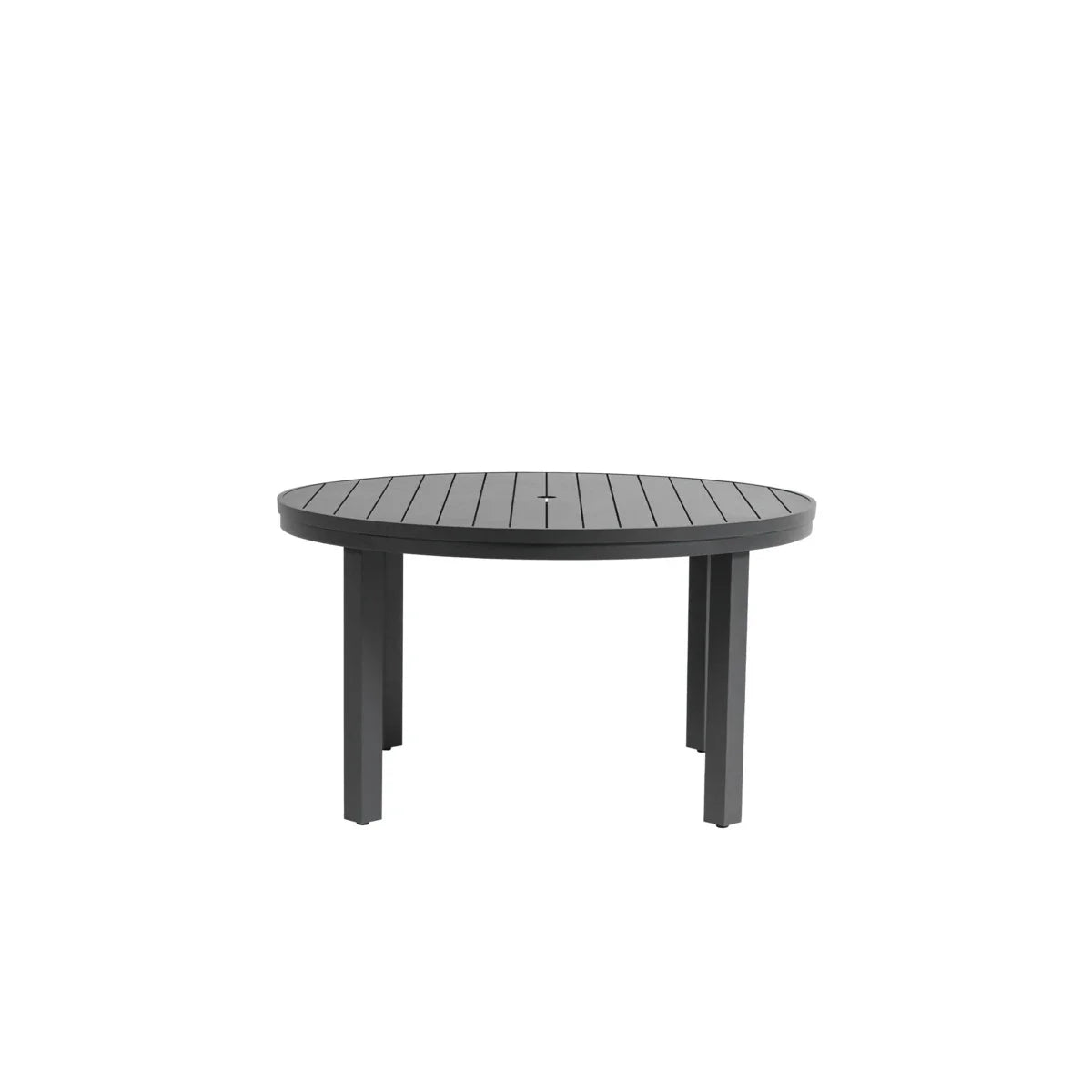 Budapest Sunbury 54" Round Dining Table with Umbrella Hole