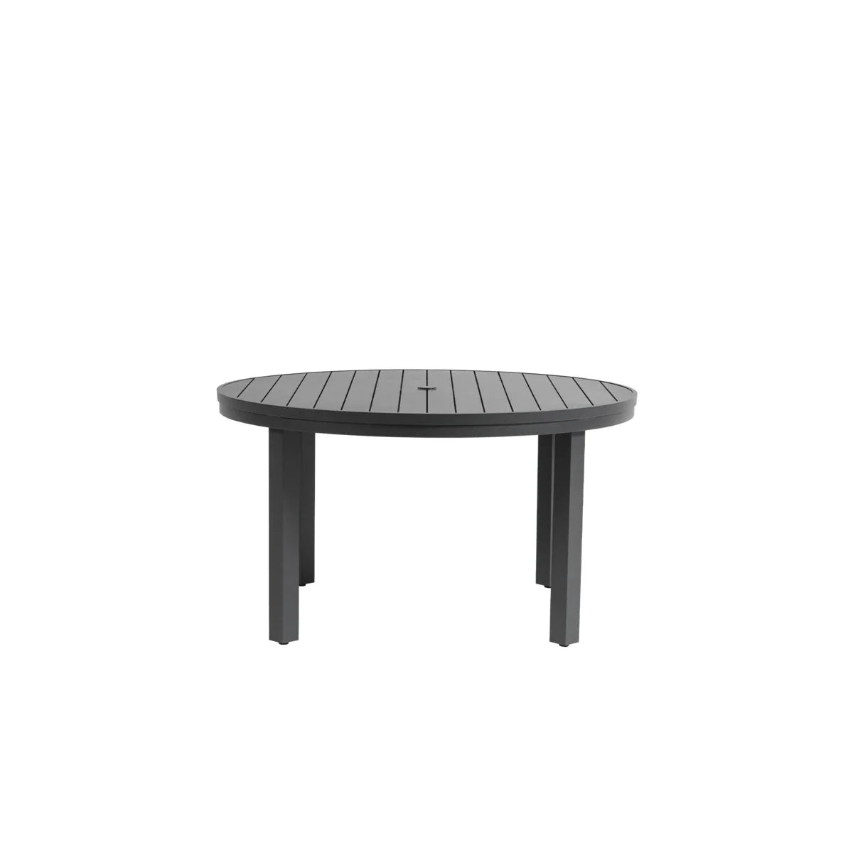Budapest Sunbury 54" Round Dining Table with Umbrella Hole