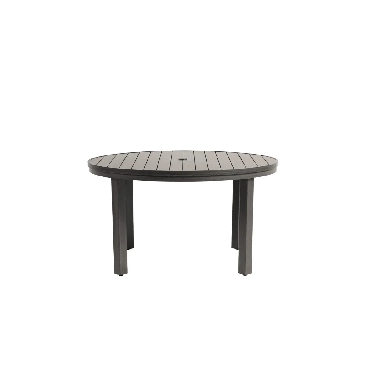 Budapest Sunbury 54" Round Dining Table with Umbrella Hole
