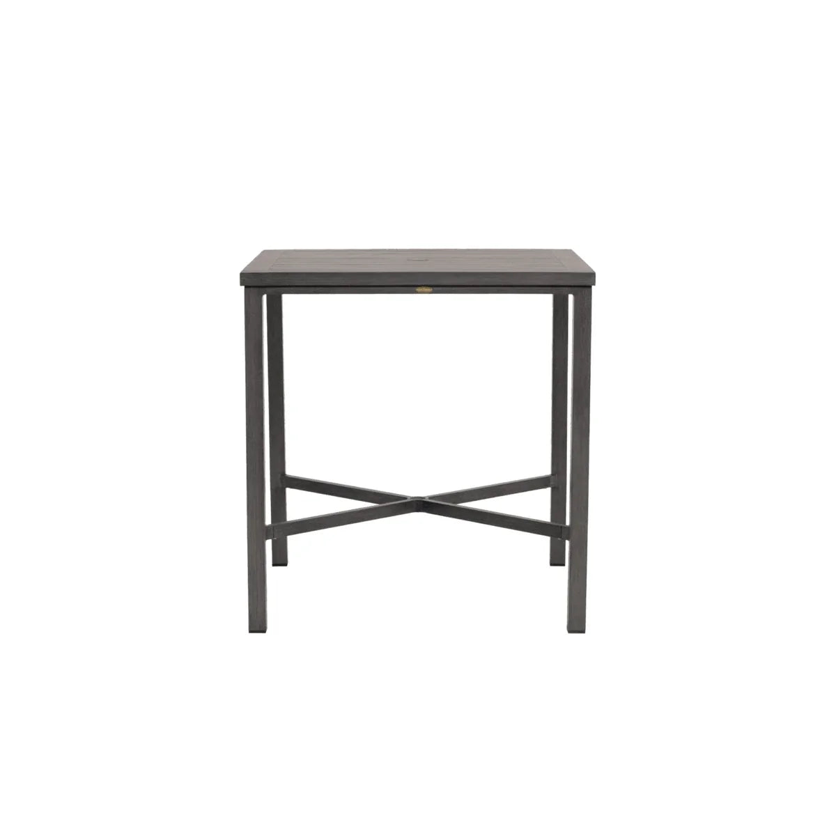 Canbria 39" Square Bar Table with Umbrella Hole