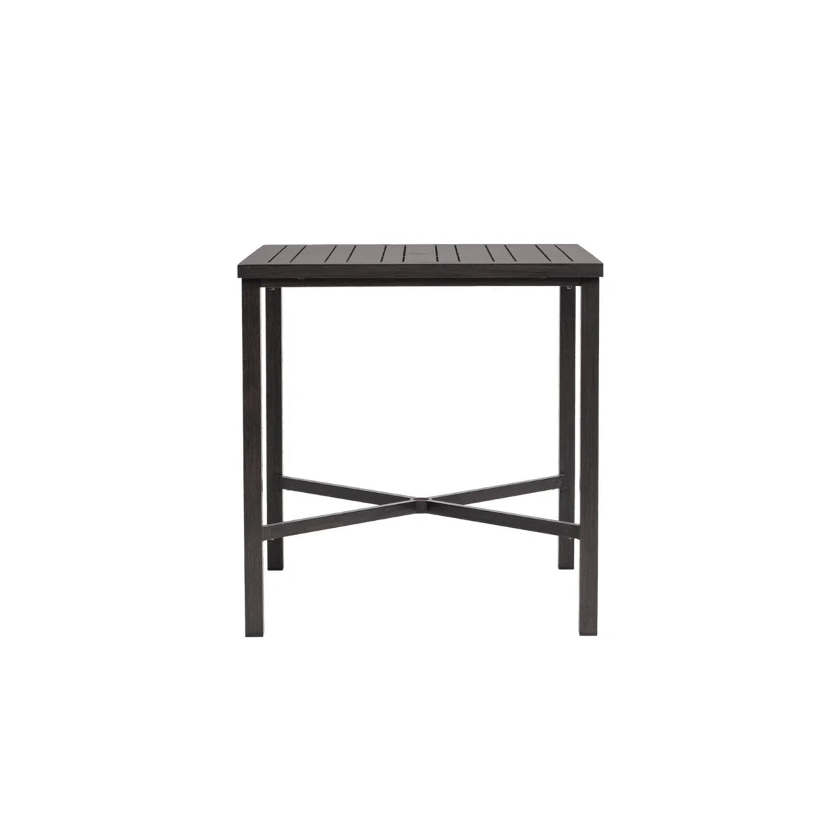 Canbria 39" Square Bar Table with Umbrella Hole