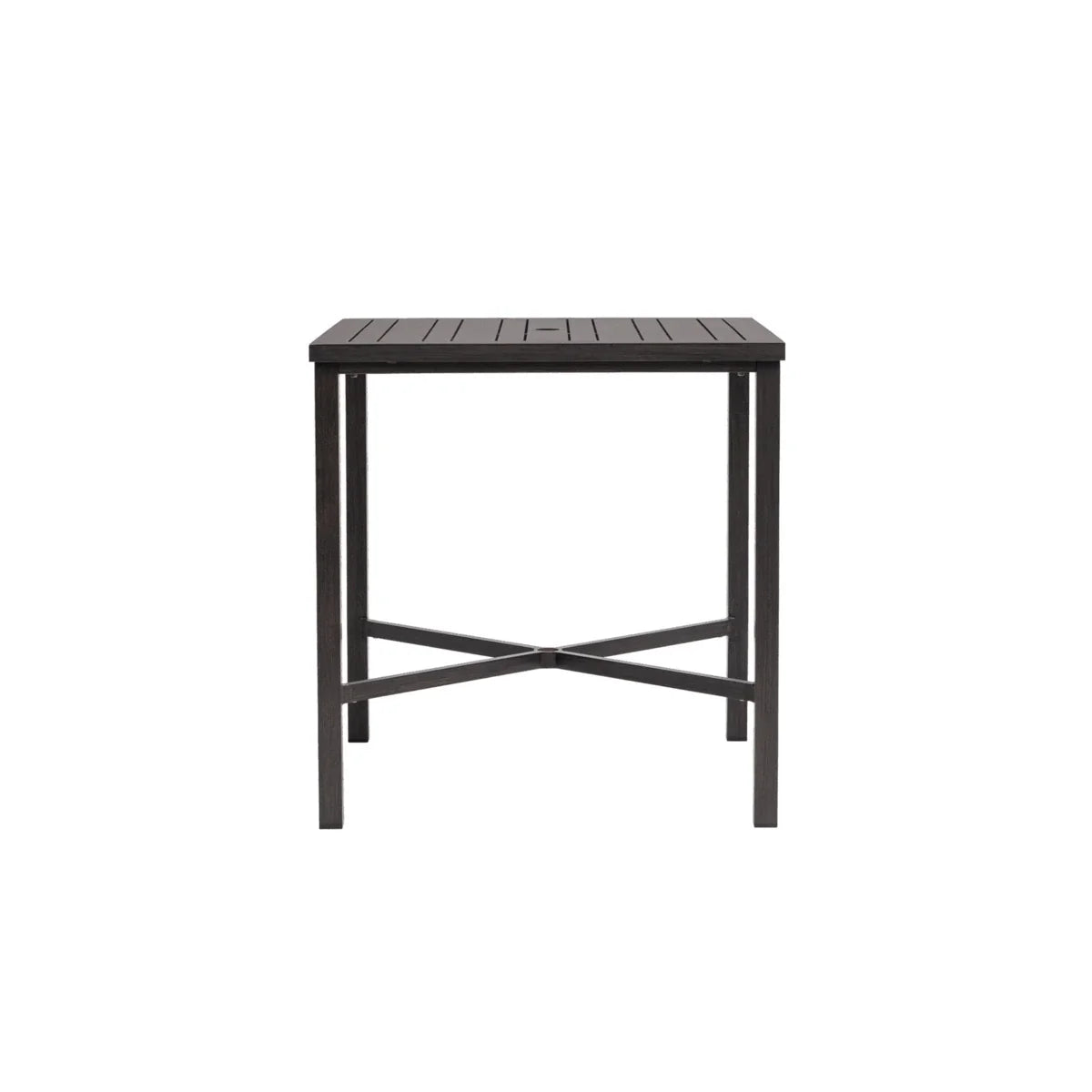 Canbria 39" Square Bar Table with Umbrella Hole