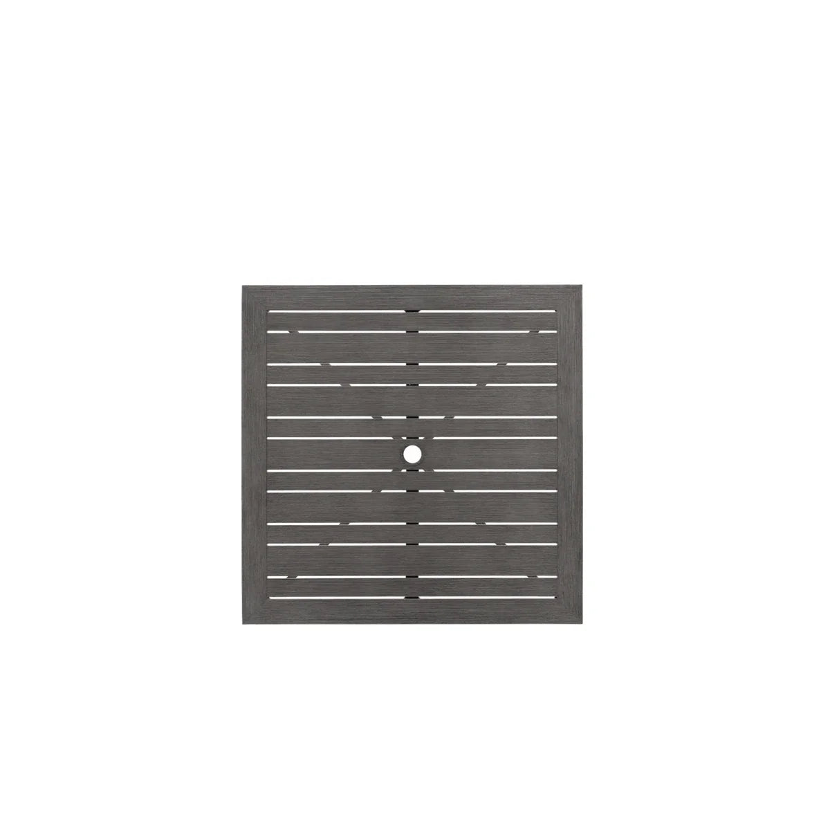 Canbria 39" Square Counter Table with Umbrella Hole