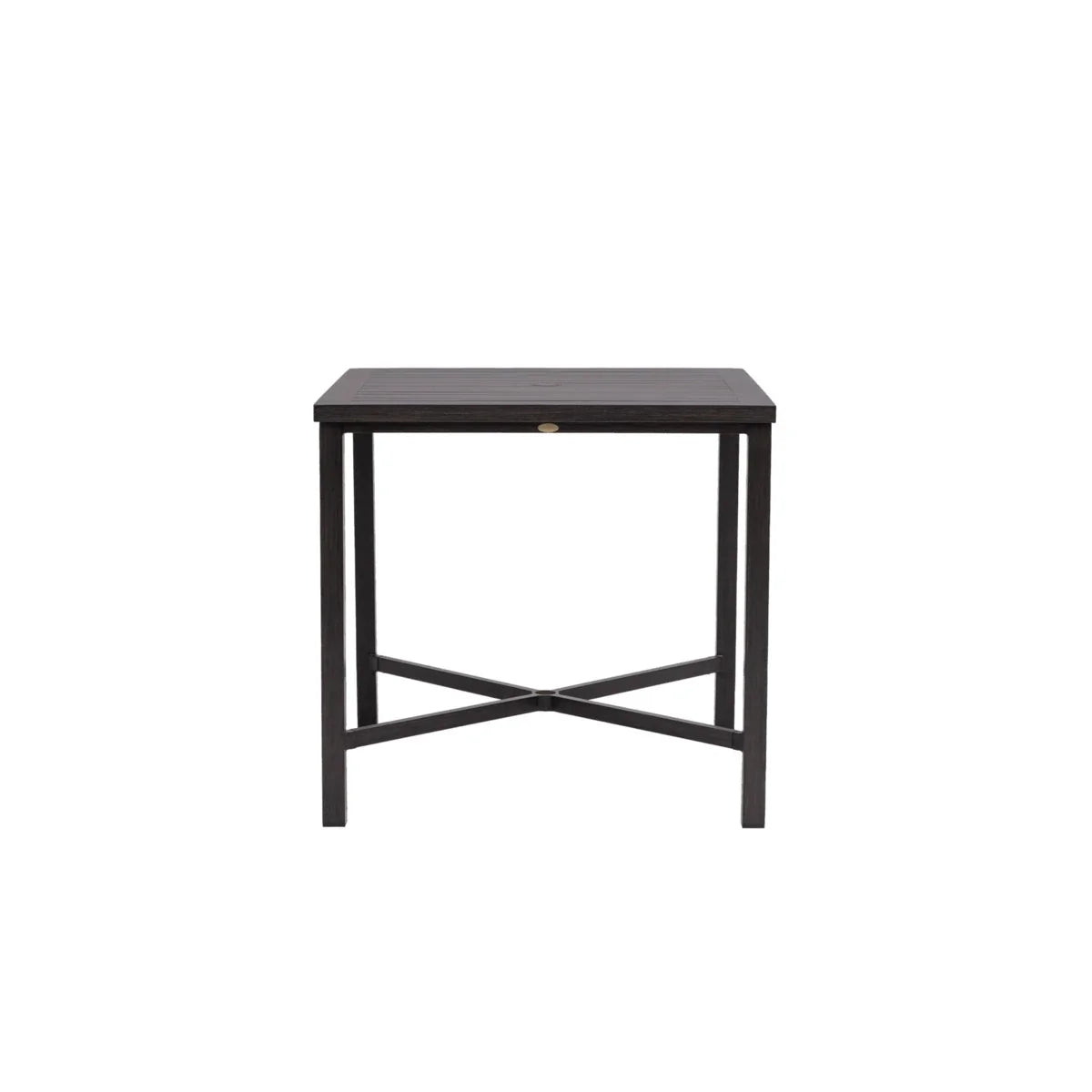Canbria 39" Square Counter Table with Umbrella Hole