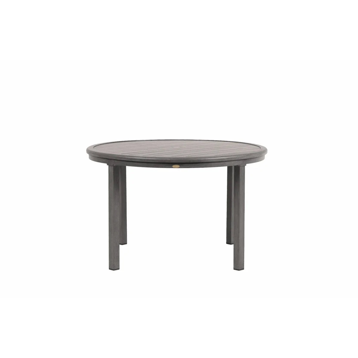 Canbria 48" Round Dining Table with Umbrella Hole
