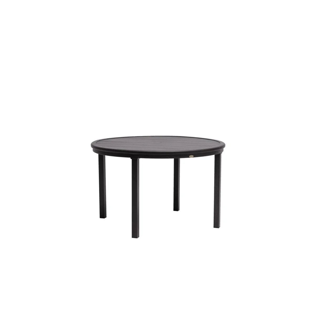 Canbria 48" Round Dining Table with Umbrella Hole