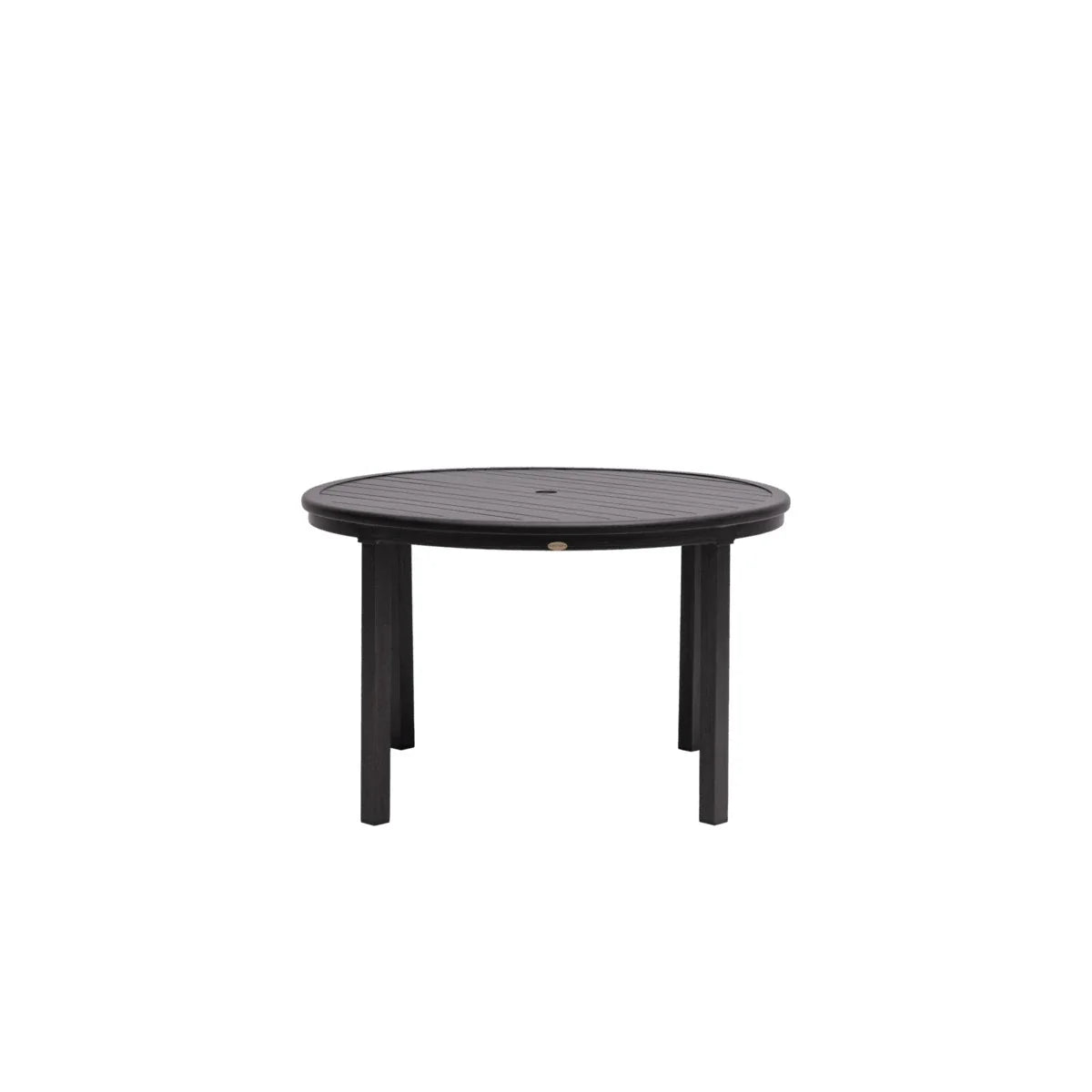 Canbria 48" Round Dining Table with Umbrella Hole