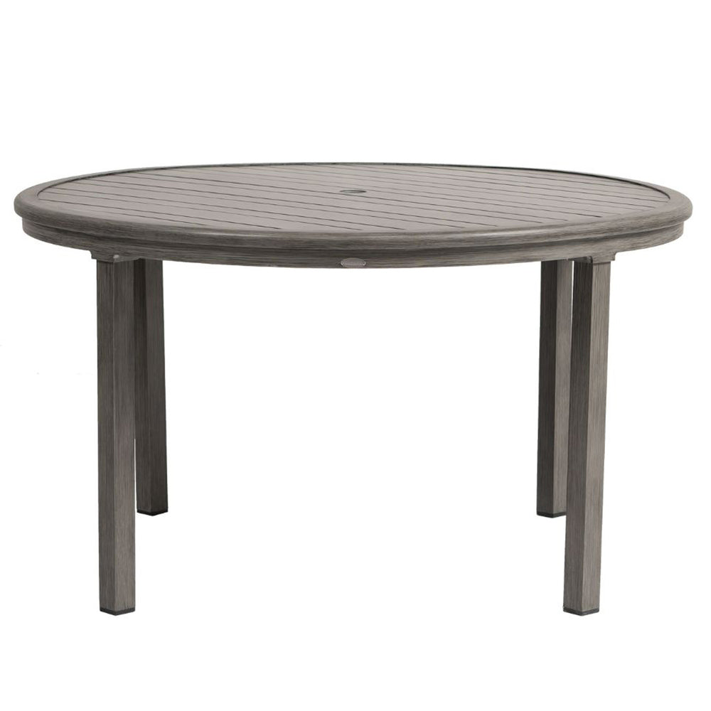Canbria 54" Round Dining Table with Umbrella Hole 3