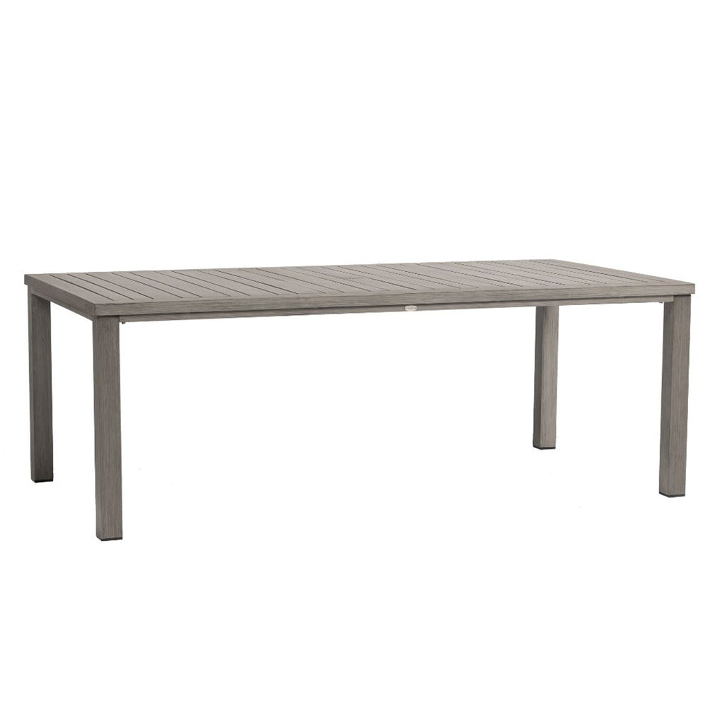 Canbria 84.25" x 44.25" Rectangular Dining Table with Umbrella Hole 3