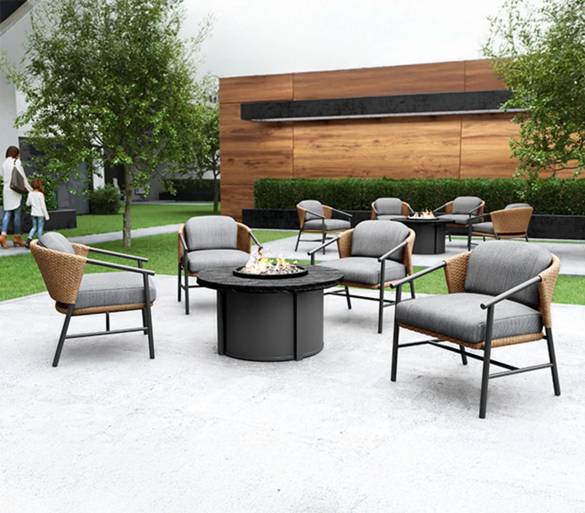 Capri Chat Chair 97380 by Homecrest