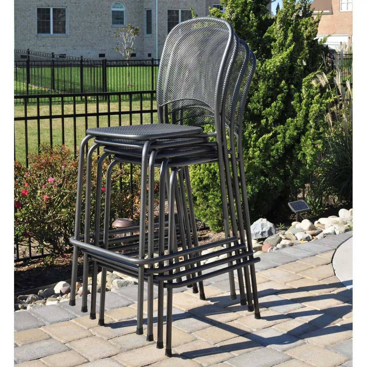 Carlo Stackable Bar Chair - Set of 4