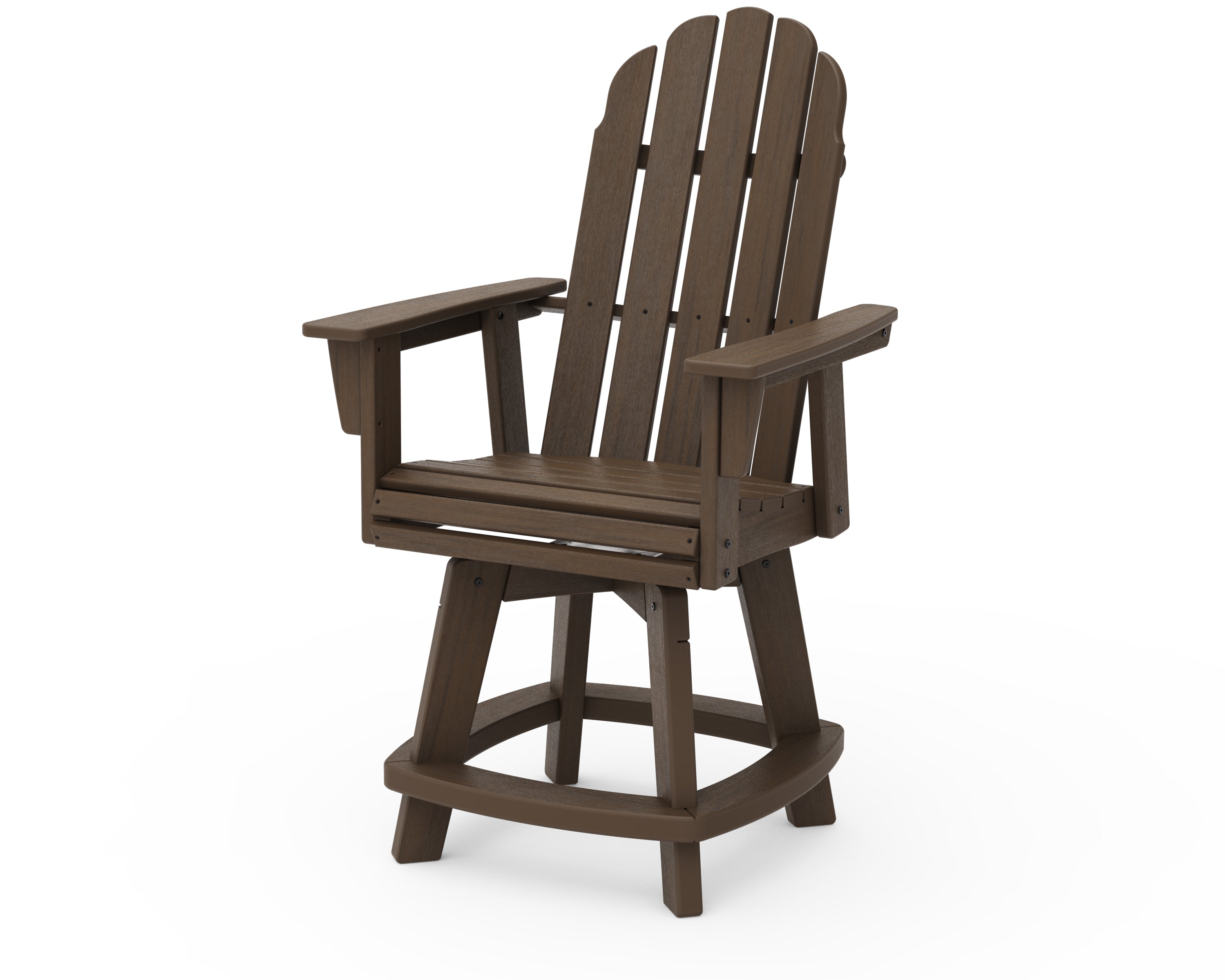Vineyard Adirondack Swivel Counter Chair