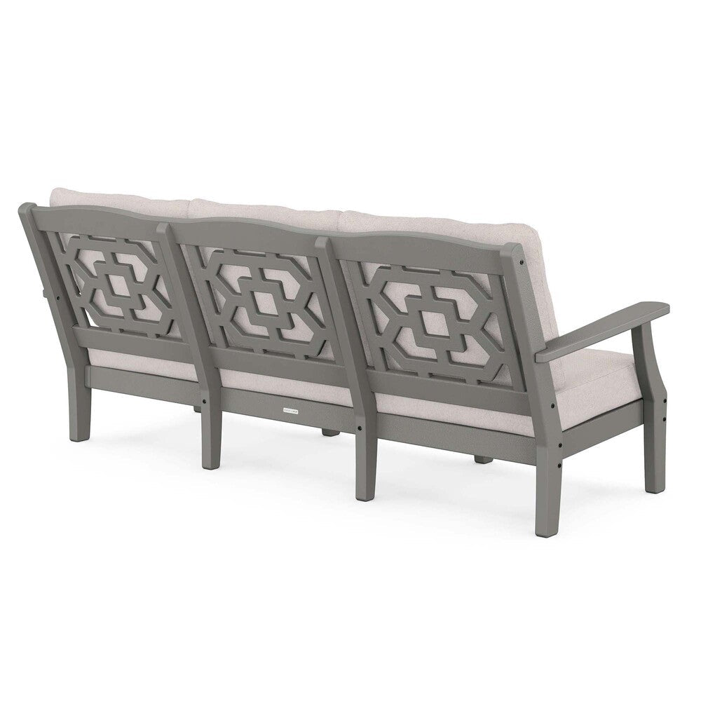 Chinoiserie Deep Seating Sofa 7