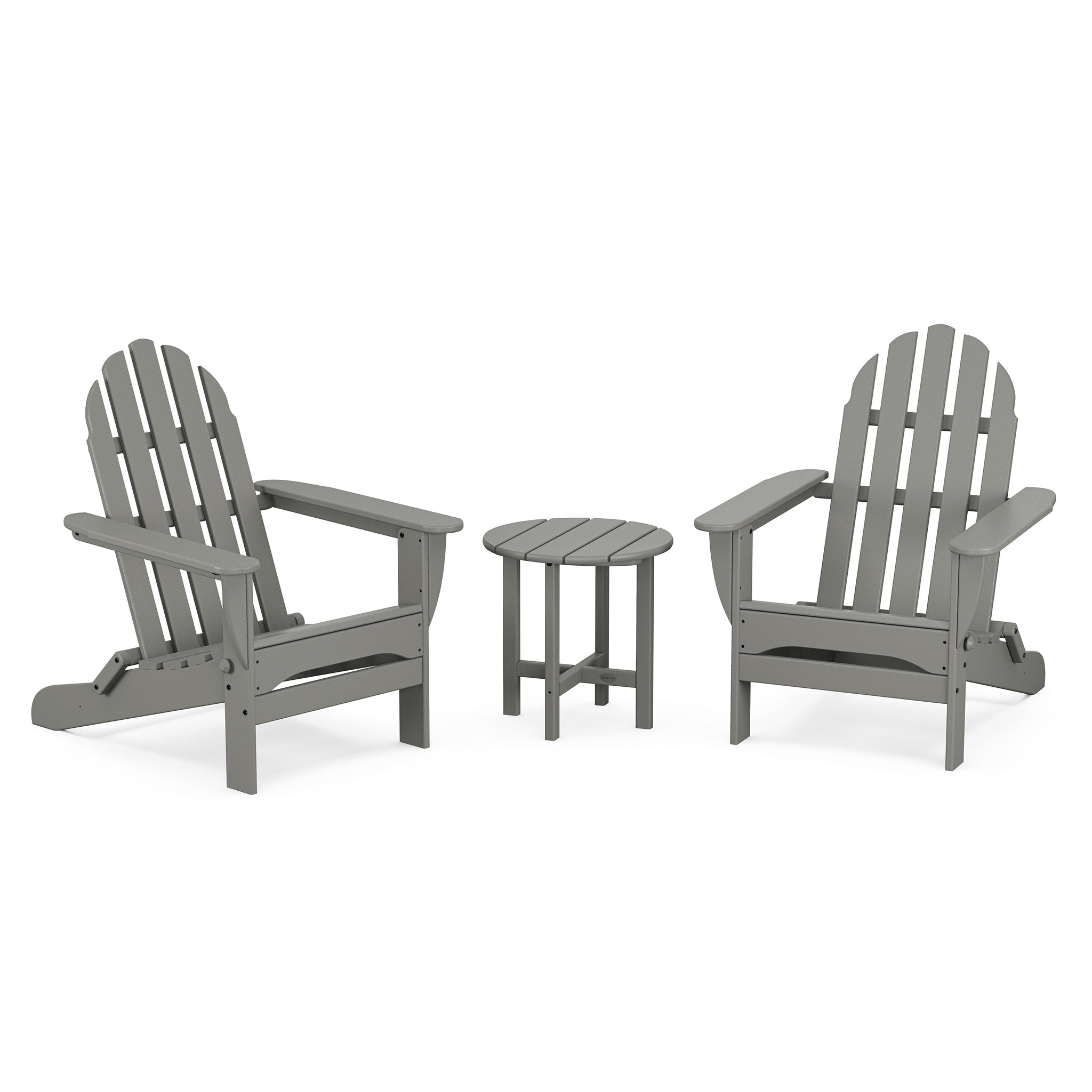 Classic Folding Adirondack 3-Piece Set 1