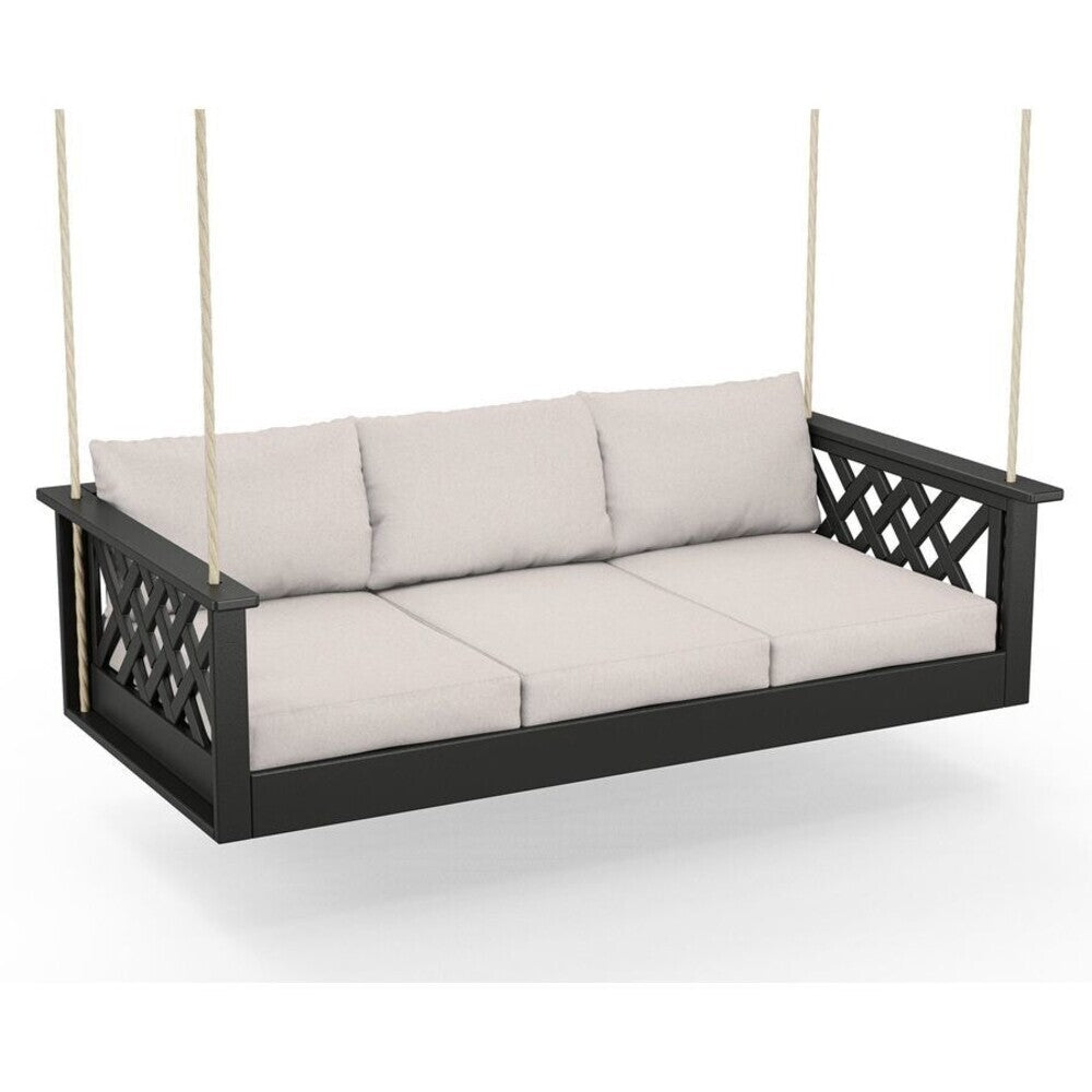 POLYWOOD Country Living Wovendale Daybed Swing