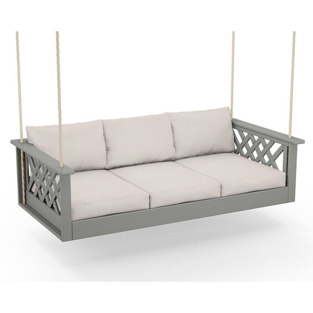 POLYWOOD Country Living Wovendale Daybed Swing