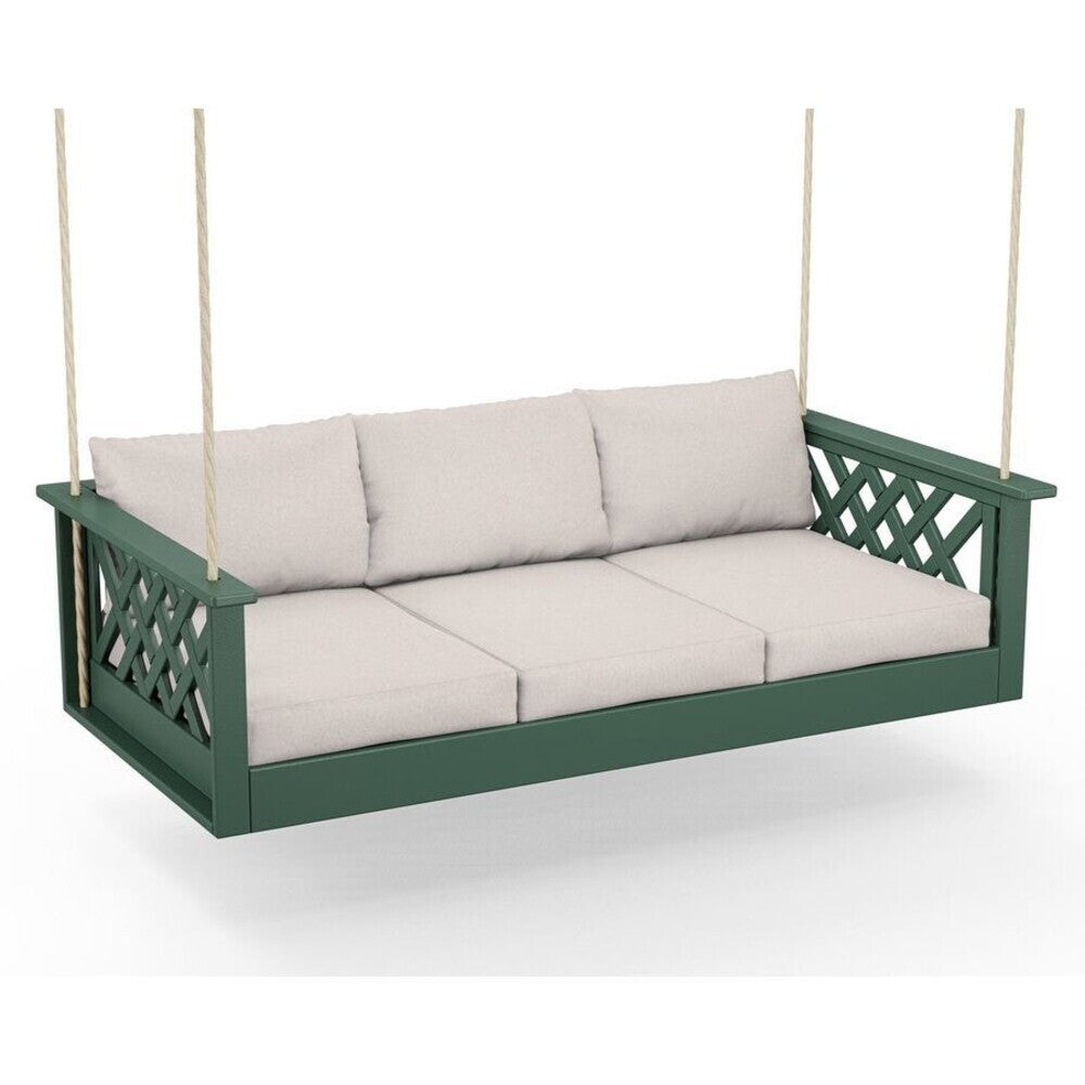 POLYWOOD Country Living Wovendale Daybed Swing
