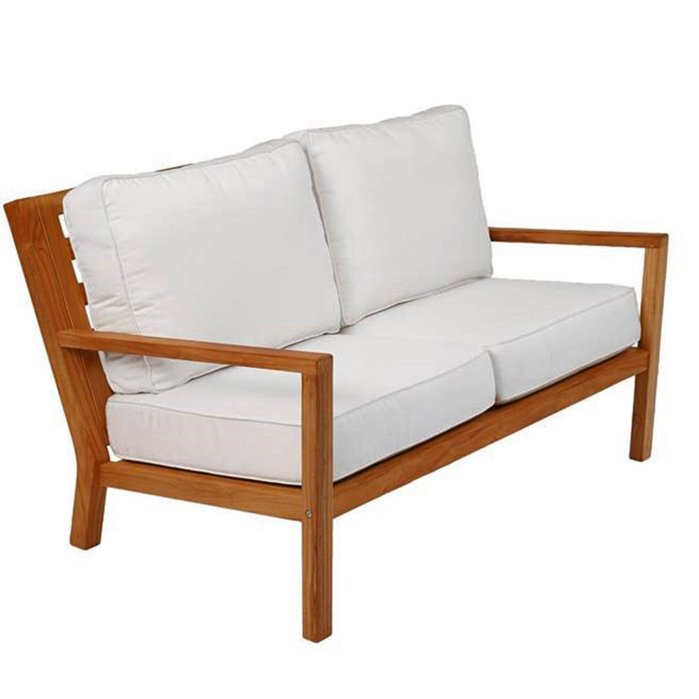 Royal Teak Coastal Cushioned Loveseat