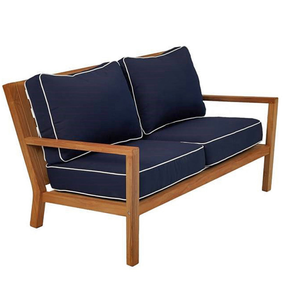 Royal Teak Coastal Cushioned Loveseat