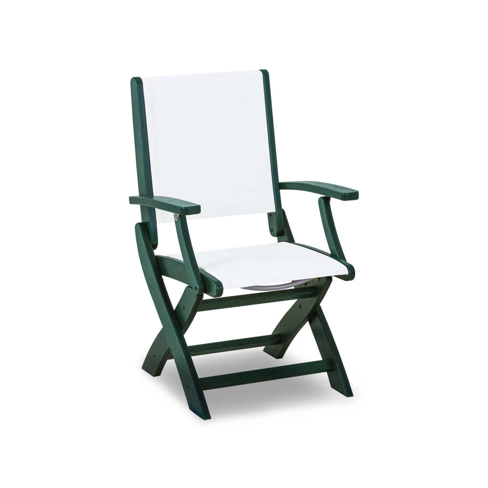 Coastal Folding Dining Chair 3