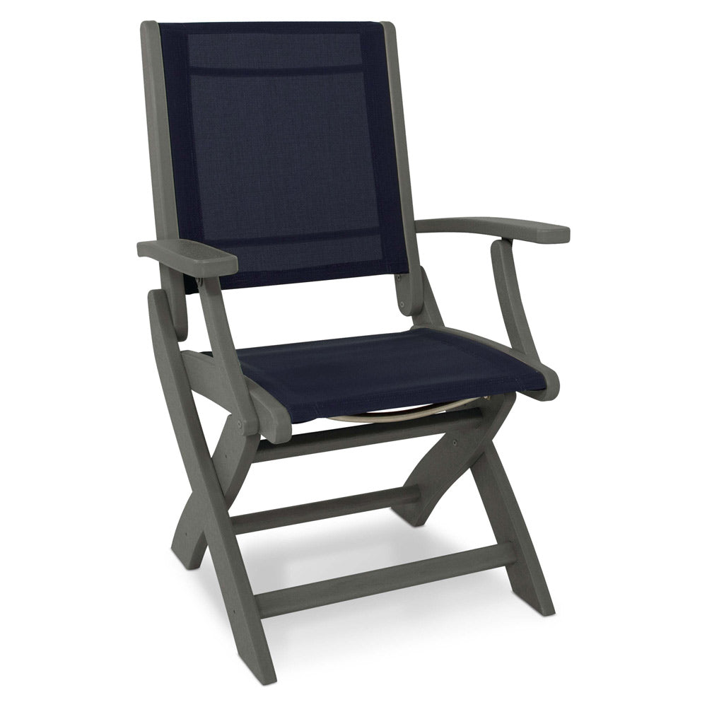 Coastal Folding Dining Chair 4