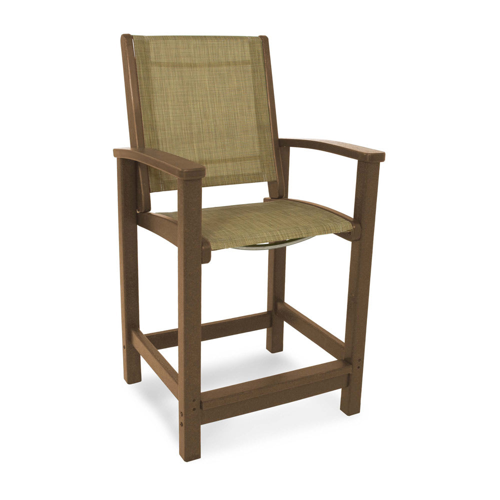 Coastal Sling Counter Chair 4