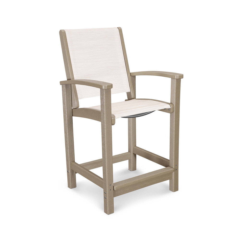 Coastal Sling Counter Chair 6