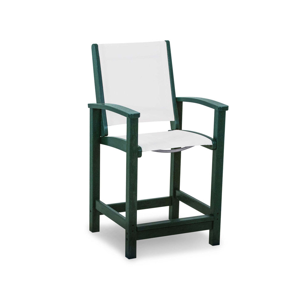 Coastal Sling Counter Chair 8