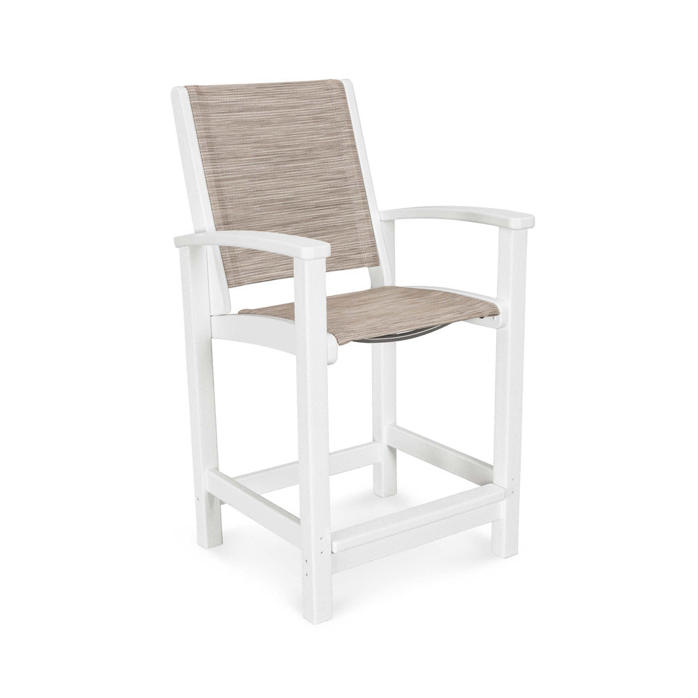Coastal Sling Counter Chair 9