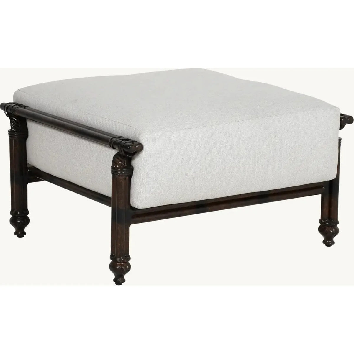 Coco Cushioned Ottoman 1