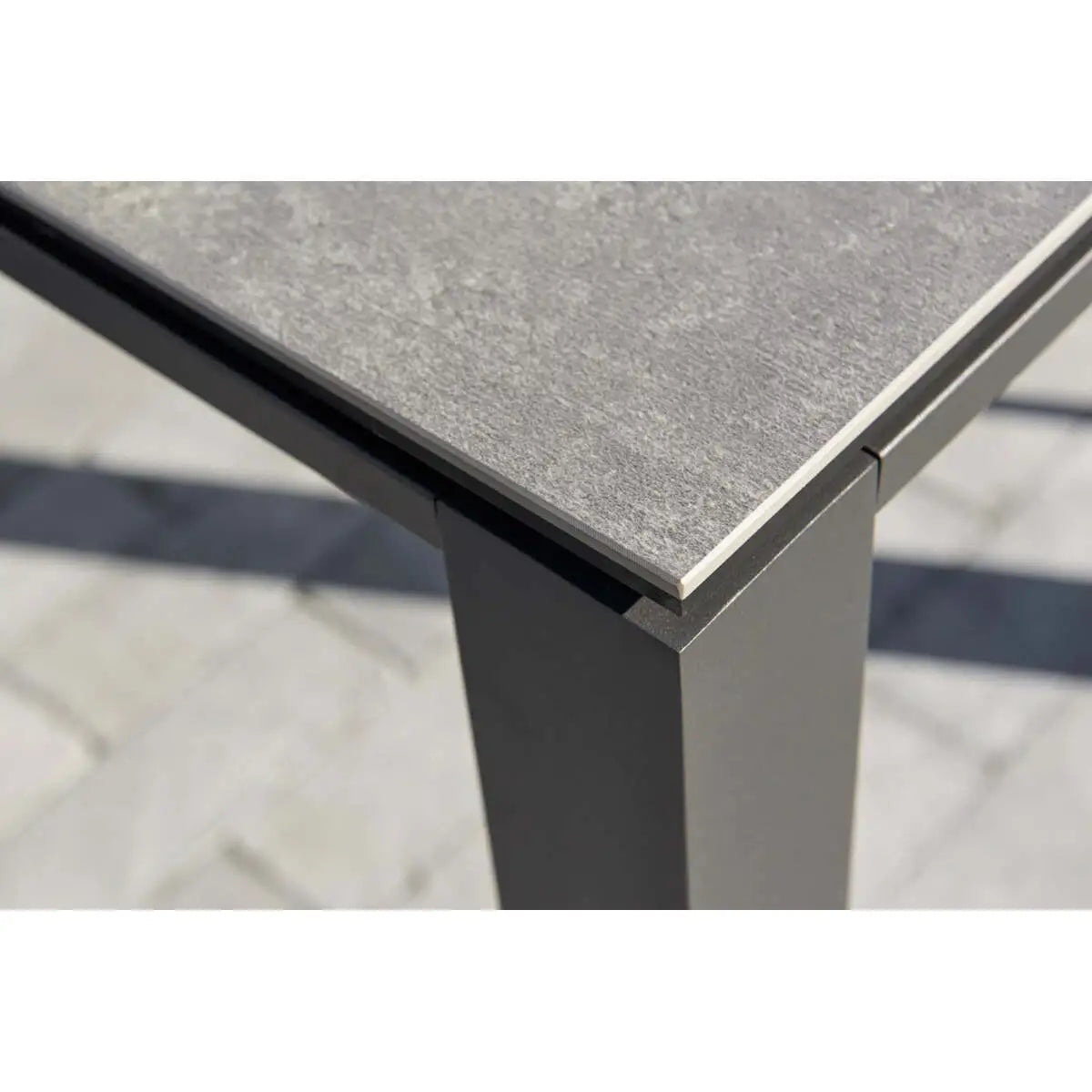 Primavera Coffee Table - Aluminum Frame With Ceramic Top