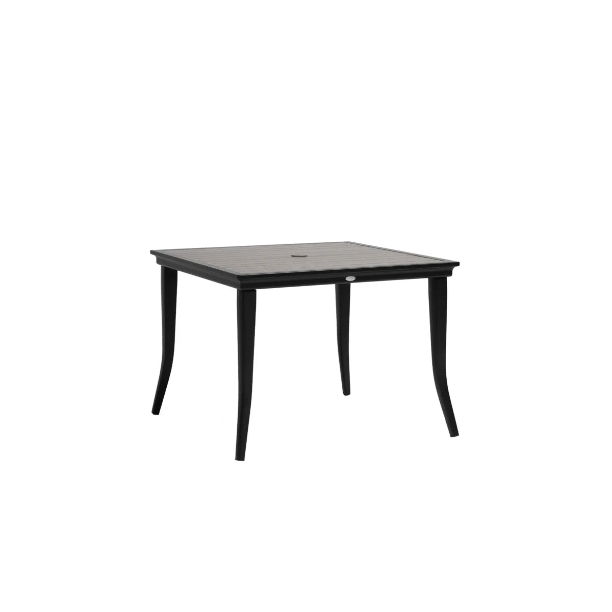 Copacabana 40" Square Dining Table with Umbrella Hole