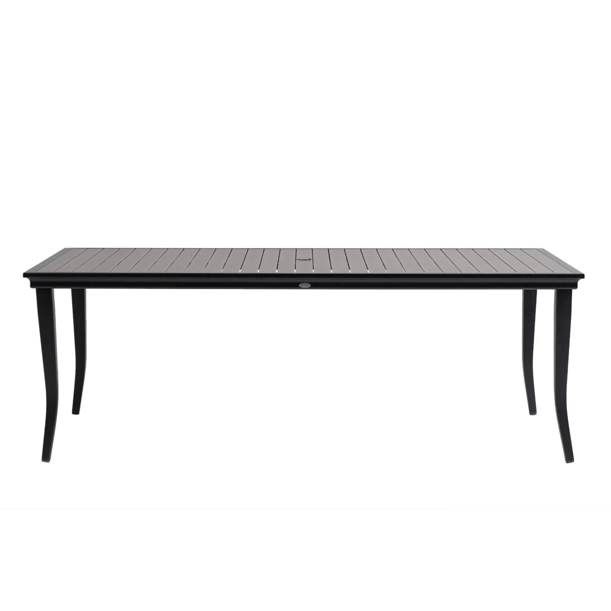 Copacabana 84" x 40" Rectangular Dining Table with Umbrella Hole